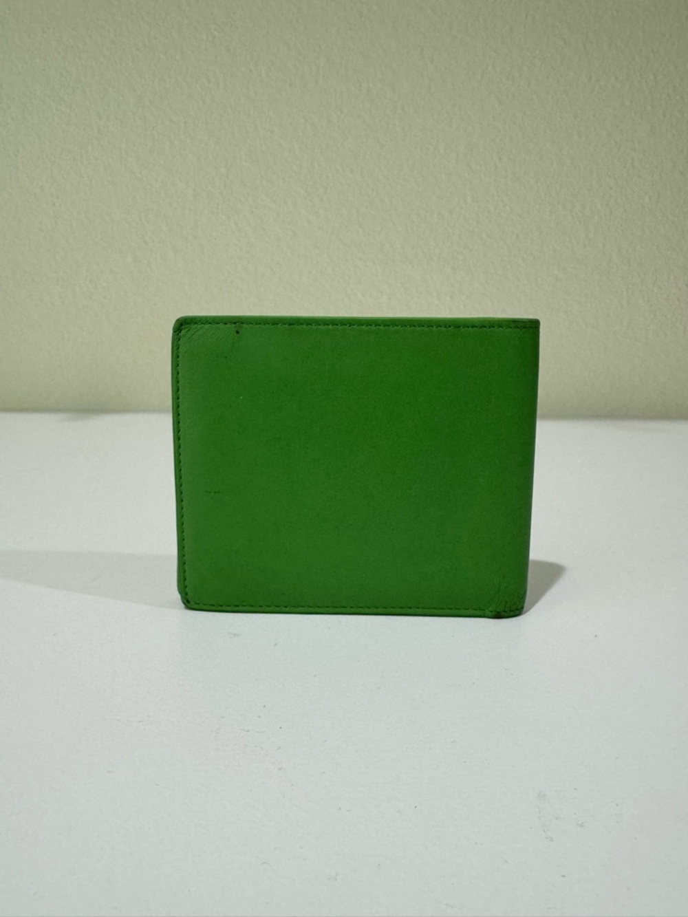 Balenciaga GREEN Bi-Fold Men’s Wallet - Picture 7 of 9